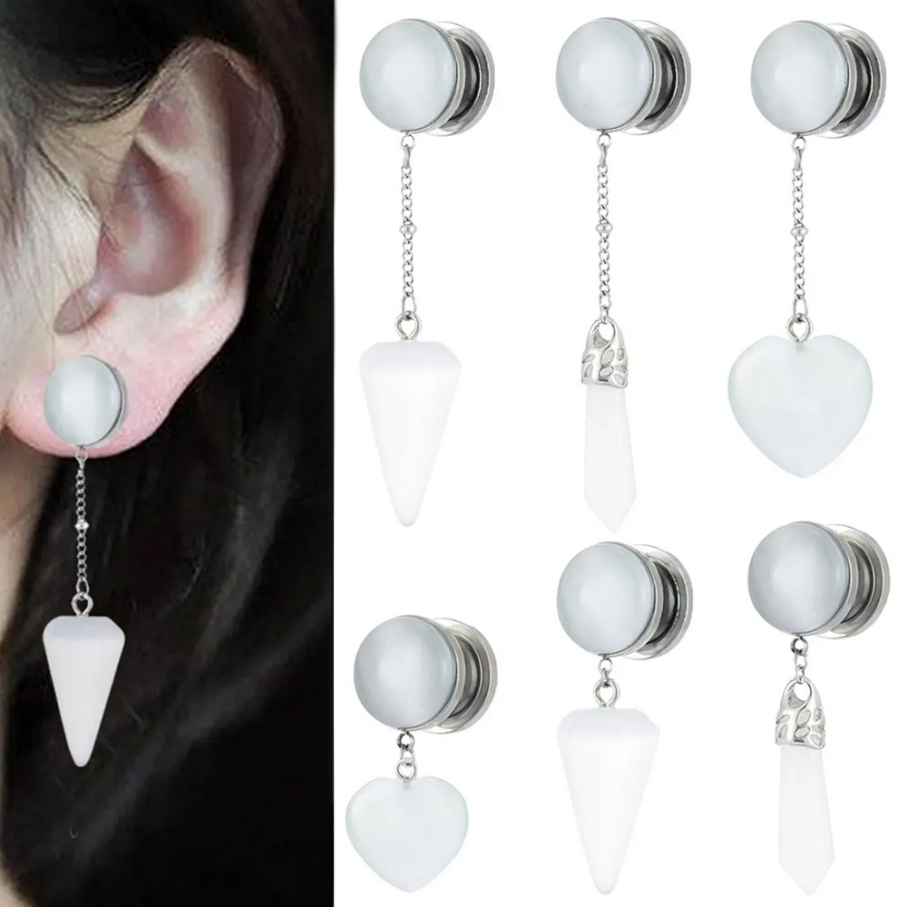 2pc Multi Type Drop Dangle Tas - Body Jewelry Metal Types のレビューと価格