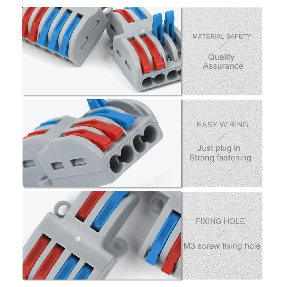 Quick Wire Connector Universal - Threadless Push Pin のレビューと価格
