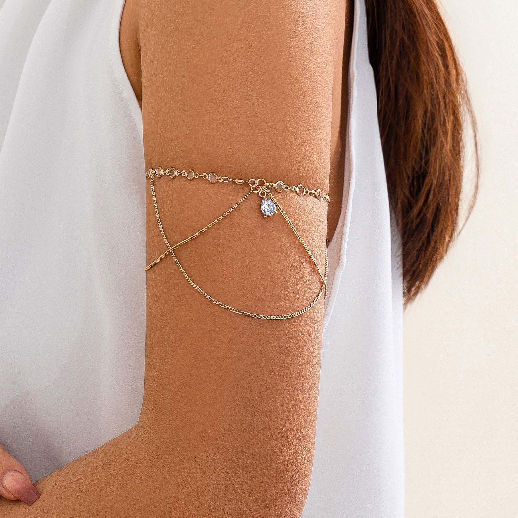Multi Layer Arm Chain for Wome - Body Jewelry Ideas のレビューと価格