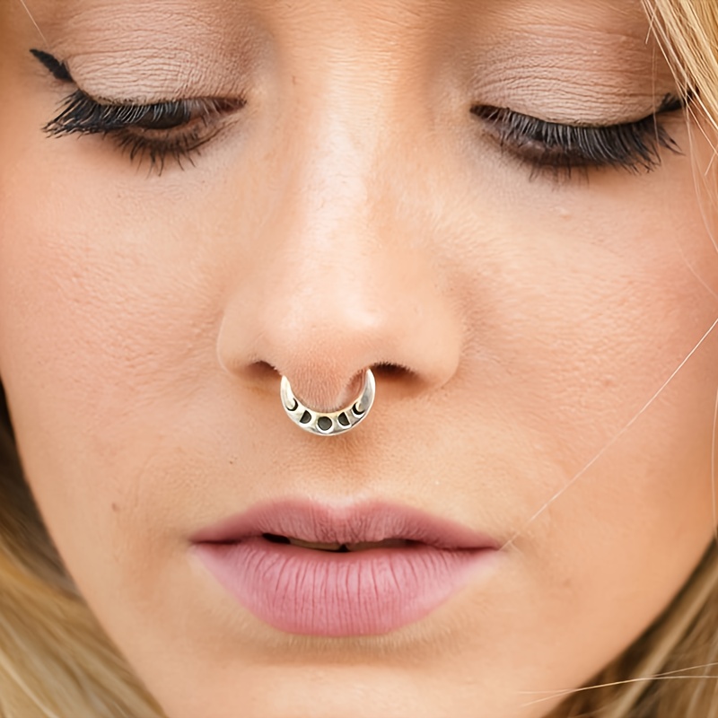 6 pieces of women's nose ring  - Body Jewelry Metal Types のレビューと価格