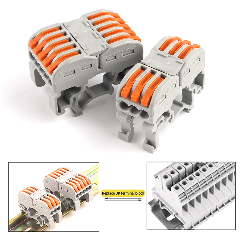 DIN Rail Fast Wire Cable Conne - Threadless Push Pin のレビューと価格