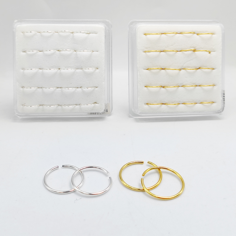 925 sterling silver Nose Ring  - Body Jewelry Cartilage Earrings のレビューと価格