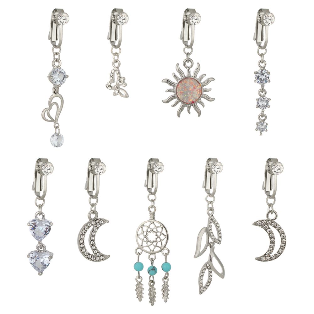 Faux Fake Belly Butterfly Fake - Body Jewelry Cartilage Earrings のレビューと価格