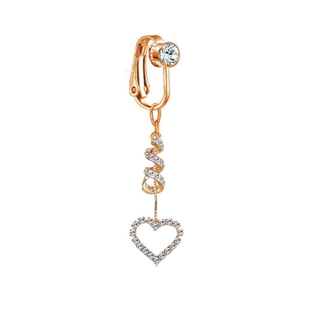 Clip On Umbilical Cartilage Cl - Body Jewelry Cartilage Earrings のレビューと価格