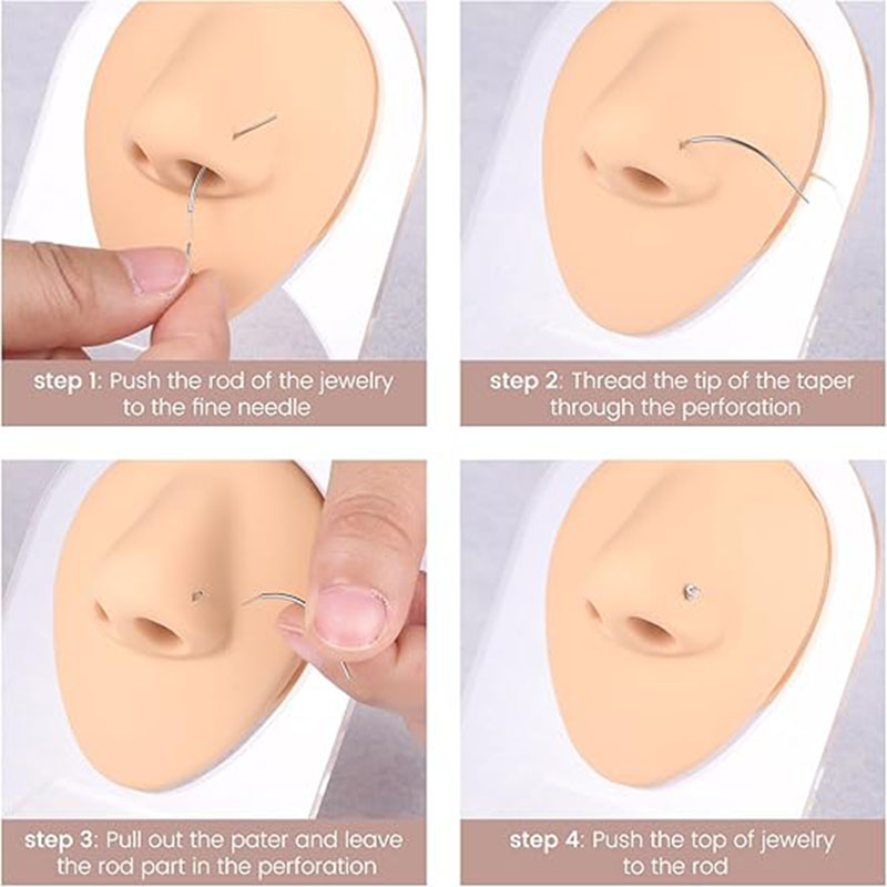 10 Pcs ASTM F136 Titanium Pier - Body Jewelry Metal Types のレビューと価格