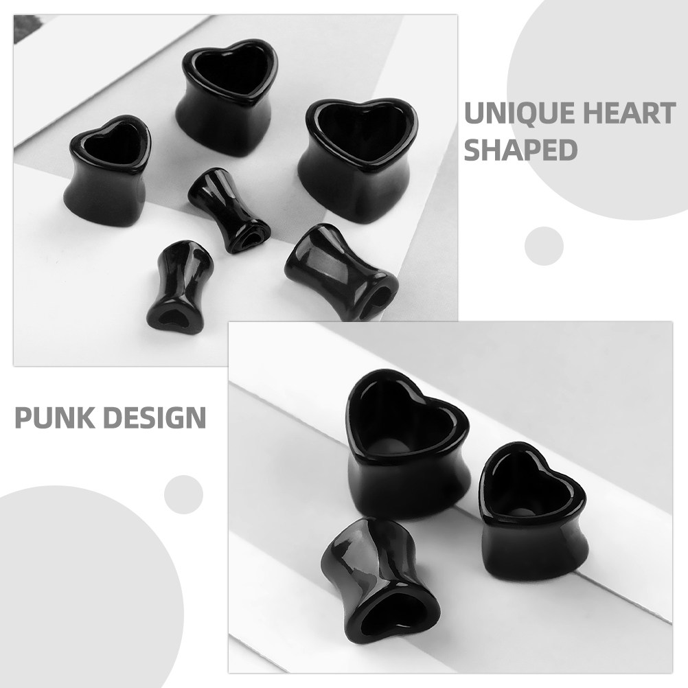 10Pairs Heart Design Acrylic E - Body Jewelry Ideas のレビューと価格