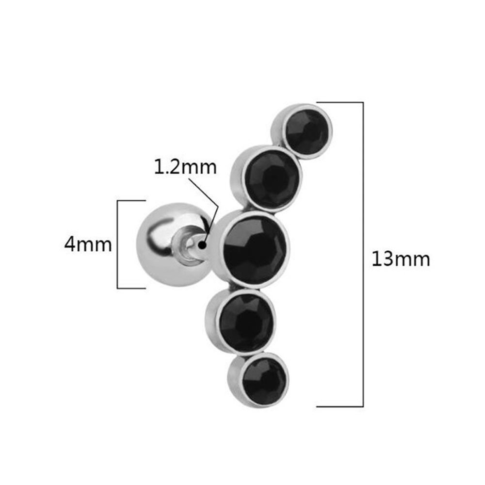 1Pcs Fashion 16G Stainless Ste - Body Jewelry Cartilage Earrings のレビューと価格
