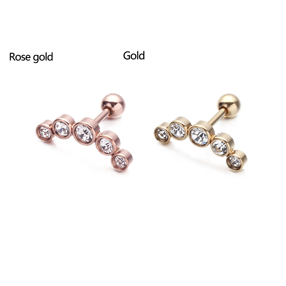 1Pcs Fashion 16G Stainless Ste - Body Jewelry Cartilage Earrings のレビューと価格