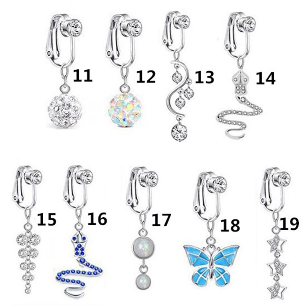 Accessories Women Clip On Earr - Body Jewelry Cartilage Earrings のレビューと価格
