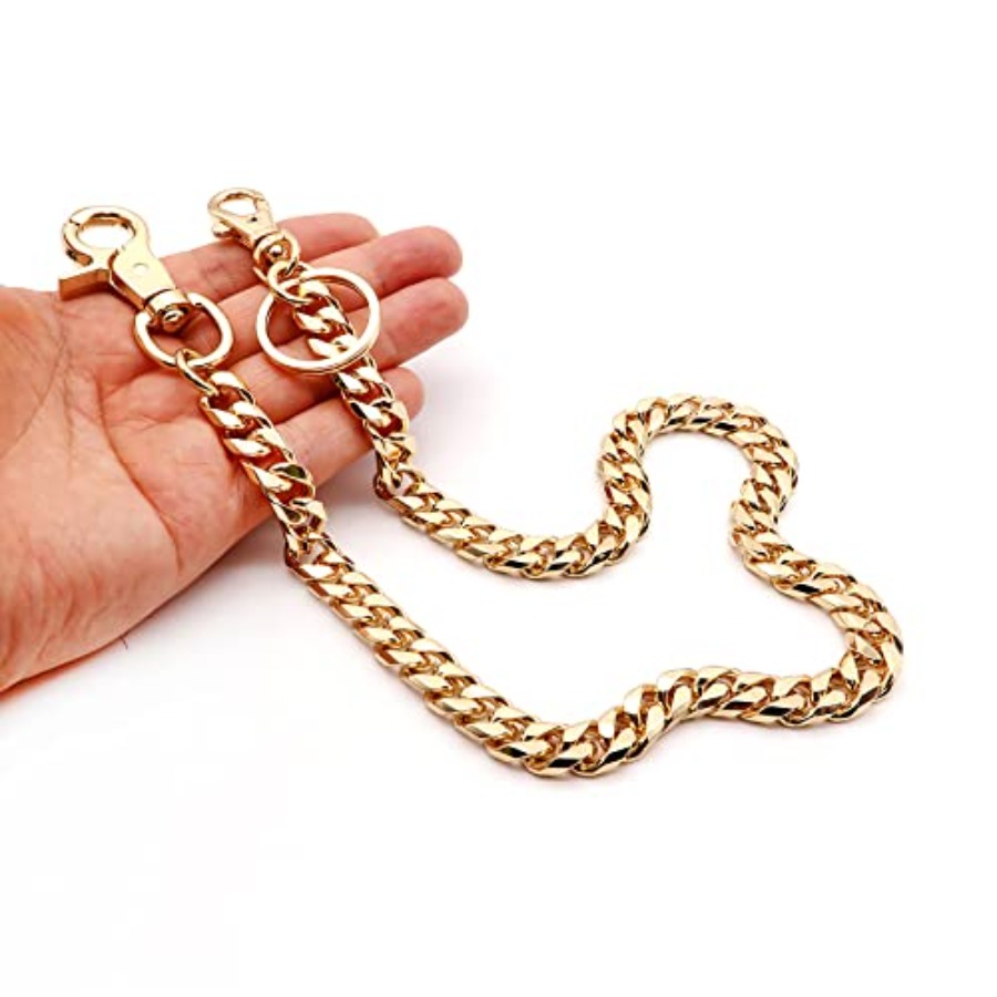 newtro Wallet Chain Men Women  - Body Jewelry Metal Types のレビューと価格