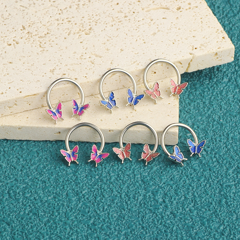 16G Septum Ring Daith Piercing - Body Jewelry Cartilage Earrings のレビューと価格