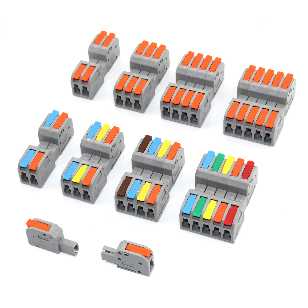 1/5/10pc Quick Wiring Connecto - Threadless Push Pin のレビューと価格